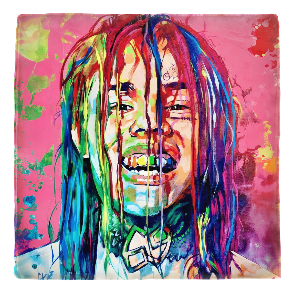6ix9ine Pink style (1)