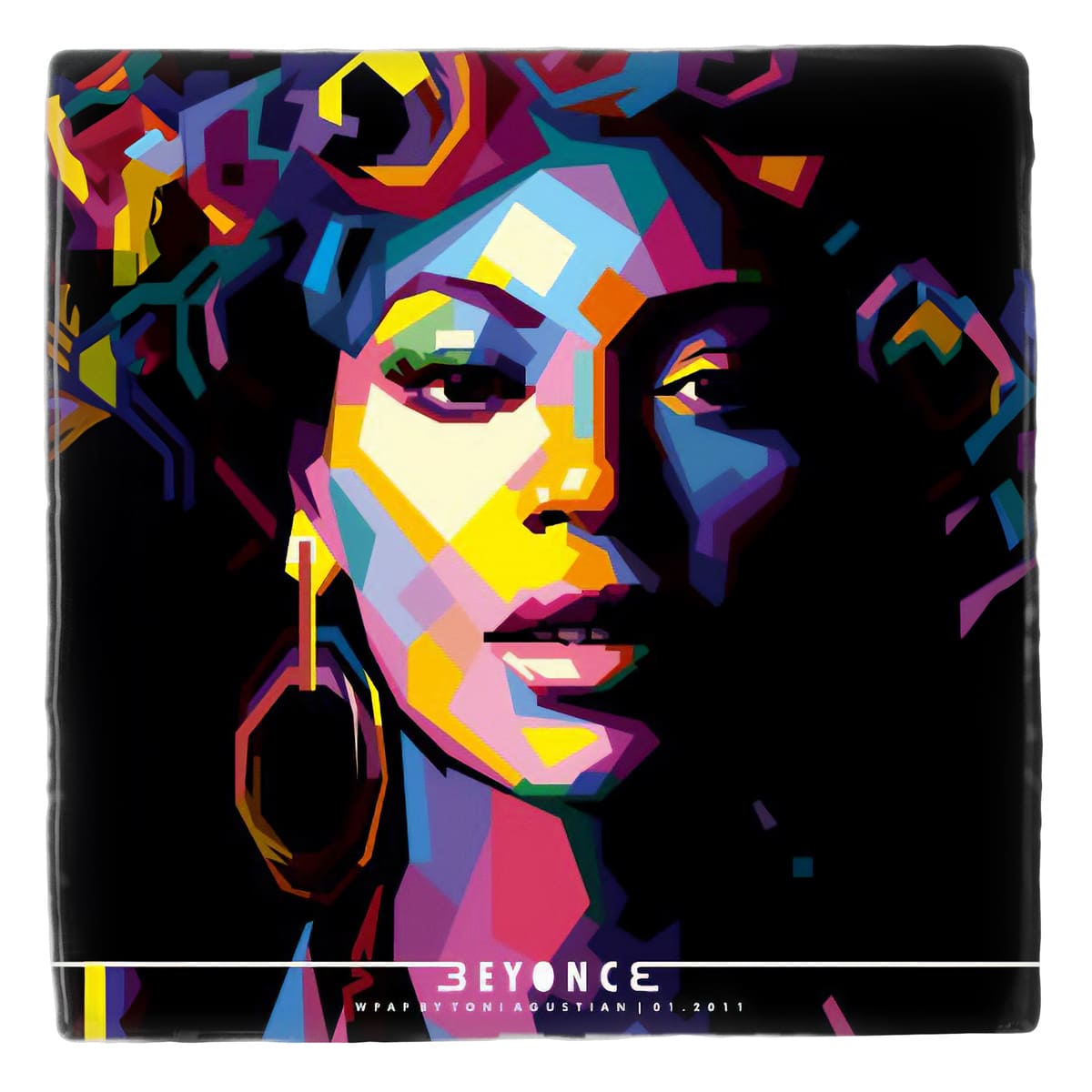 Beyoncé Popart Beyoncé Canvas Print Pop Art Painting By Kerwin Art